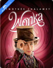 Wonka (2023) 4K - Amazon Exclusive Limited Edition Steelbook (4K UHD + Blu-ray) (JP Import ohne dt. Ton) Blu-ray