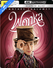 Wonka (2023) 4K - JB Hi-Fi Exclusive Limited Edition Steelbook (4K UHD + Blu-ray) (AU Import ohne dt. Ton) Blu-ray
