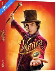 Wonka (2023) 4K - Manta Lab Exclusive #68 Limited Edition Double Lenticular Fullslip B Steelbook (4K UHD + Blu-ray) (HK Import ohne dt. Ton) Blu-ray