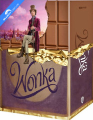 Wonka (2023) 4K - Manta Lab Exclusive #68 Limited Edition Steelbook - One-Click Box Set (4K UHD + Blu-ray) (HK Import ohne dt. Ton) Blu-ray