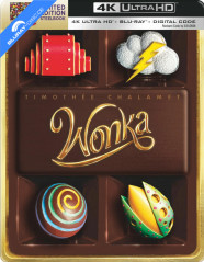 Wonka (2023) 4K - Walmart Exclusive Limited Edition Steelbook (4K UHD + Blu-ray + Digital Copy) (US Import ohne dt. Ton) Blu-ray