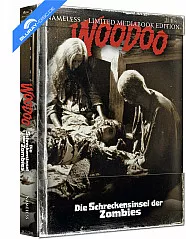 Woodoo - Die Schreckensinsel der Zombies 4K (Wattierte Limited Mediabook Edition) (Cover I) (4K UHD + 2 Blu-ray + Soundtrack CD) Blu-ray