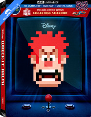 Wreck-It Ralph (2012) 4K - Best Buy Exclusive Limited Edition Steelbook (4K UHD + Blu-ray + Digital Copy) (US Import ohne dt. Ton) Blu-ray