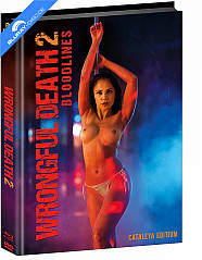 Wrongful Death 2: Bloodlines (Wattierte Limited Mediabook Edition) (Cover C) (Cataleya Edition) (Blu-ray + DVD) Blu-ray