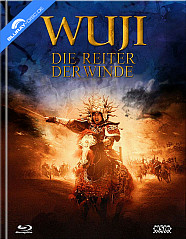 Wuji - Die Reiter der Winde (Exportfassung + Ungeschnittene Originalfassung) (Limited Mediabook Edition) (Cover A) (Blu-ray + DVD + Bonus-DVD) (AT Import) Blu-ray