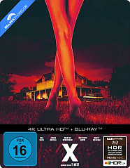 X (2022) 4K (Limited Steelbook Edition) (4K UHD + Blu-ray) Blu-ray