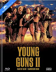 Young Guns 2 (Limited Mediabook Edition) (Cover A) (AT Import) Blu-ray