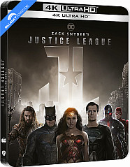 Zack Snyder's Justice League 4K - Édition Limitée Cover A Steelbook (Neuauflage) (4K UHD) (FR Import) Blu-ray
