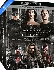 Zack Snyder's Justice League Trilogy 4K - Ultimate Collector's Edition (4 4K UHD + 4 Blu-ray) (IT Import) Blu-ray
