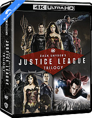 Zack Snyder's Justice League Trilogy 4K (4 4K UHD + 4 Blu-ray) (IT Import) Blu-ray