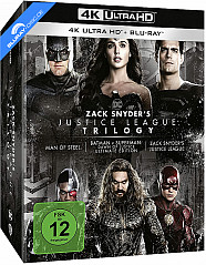 Zack Snyder's Justice League Trilogy 4K (Ultimate Collector's Edition) (4 4K UHD + 4 Blu-ray) Blu-ray