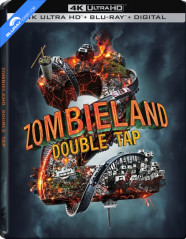 Zombieland: Double Tap 4K - Limited Edition Steelbook (Neuauflage) (4K UHD + Blu-ray + Digital Copy) (US Import ohne dt. Ton) Blu-ray