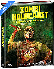 Zombies unter Kannibalen - Zombie Holocaust (Limited Wattiertes Mediabook Edition) (Cover A) (Blu-ray + DVD + Bonus DVD) (AT Import) Blu-ray