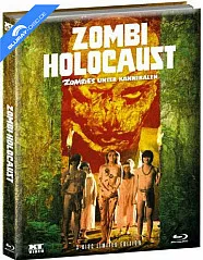 Zombies unter Kannibalen - Zombie Holocaust (Wattierte Limited Mediabook Edition) (Cover B) (Blu-ray + DVD + Bonus DVD) (AT Import) Blu-ray