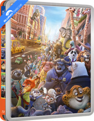 Zootopia (2016) 3D - Limited Edition Steelbook (Blu-ray 3D + Blu-ray) (IN Import ohne dt. Ton) Blu-ray