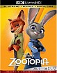 Zootopia (2016) 4K (4K UHD + Blu-ray + Digital Copy) (US Import ohne dt. Ton) Blu-ray
