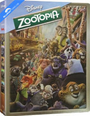 Zootopia (2016) - Limited Edition Steelbook (HK Import ohne dt. Ton) Blu-ray