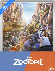 Zootopie (2016) 3D - Édition Limitée Steelbook (Blu-ray 3D + Blu-ray) (FR Import ohne dt. Ton) Blu-ray