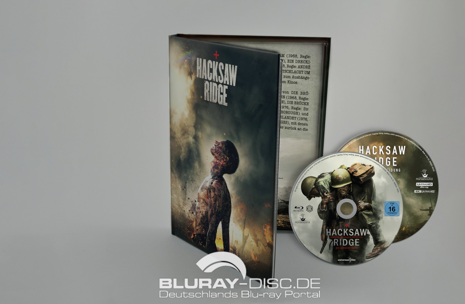 Mel Gibsons Hacksaw Ridge Auf Ultra Hd Blu Ray Produktbilder Der Limitierten Mediabook 3069