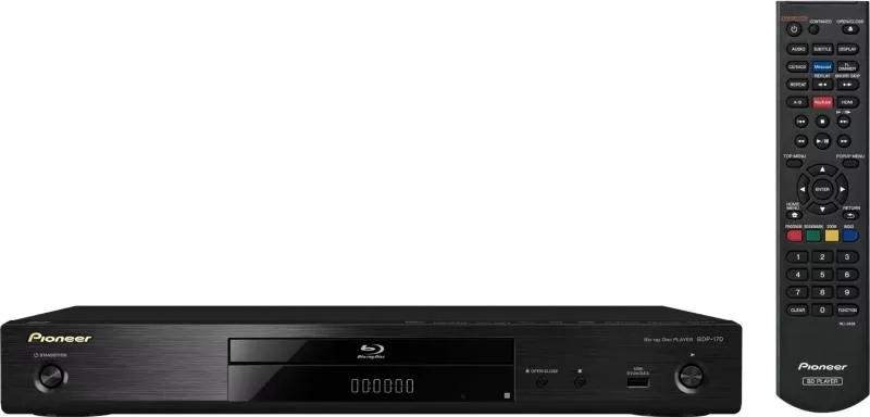 Pioneer BDP-170 - Schwarz - Front.webp