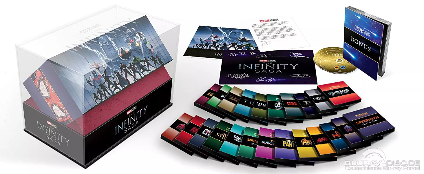 MCU「インフィニティ・サーガ」全23作品 Blu-rayのみ プライムデー限定 