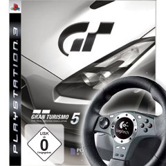 Gran Turismo 5 Prologue + Logitech Lenkrad Driving Force GT