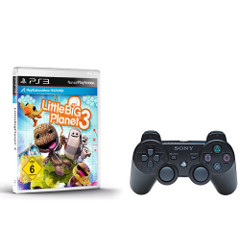 Little Big Planet 3 + Wireless DualShock Controller Black