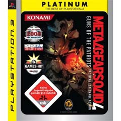 Metal Gear Solid 4: Guns of the Patriots - Platinum