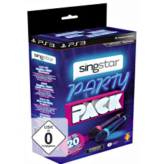 Singstar Party Pack - 2 Wireless Mikrofone + Voucher