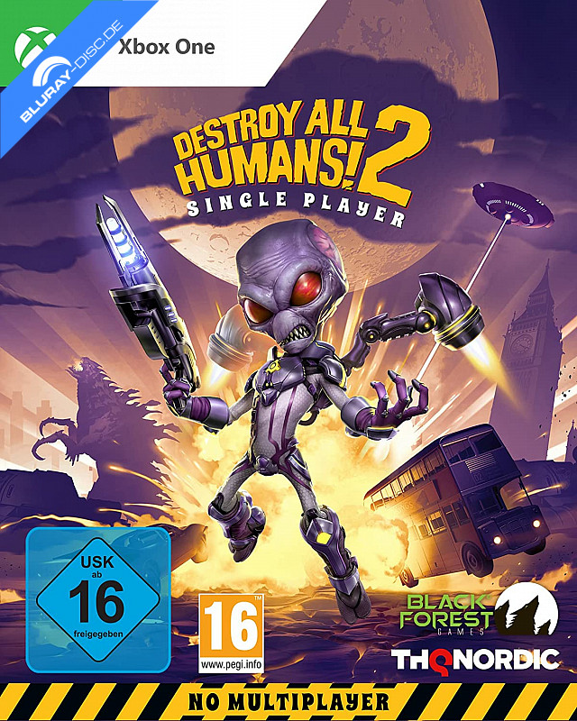 Jogo PS4 Destroy All Humans 2! Reprobed Single Player – MediaMarkt