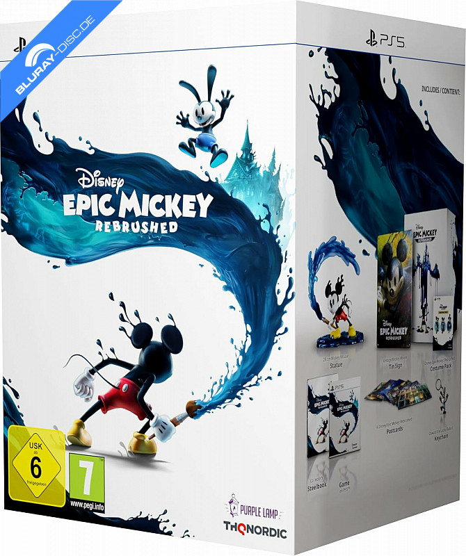 Disney Epic Mickey: Rebrushed - Collector's Edition - Spiele Details ...