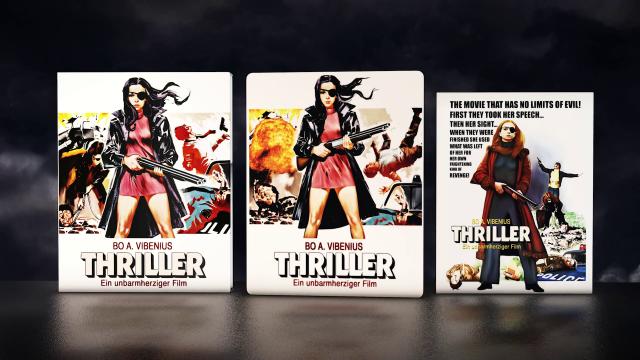 Thriller - Ein unbarmherziger Film 4K (Limited Steelcase Edition) (Cover D) (4K UHD + Blu-ray + 2 Bonus Blu-ray)