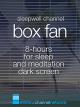 Box Fan 8 hours for sleep and meditation dark screen [OV]