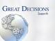 Great Decisions in Foreign PolicySeason 44 [OV]