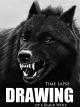 Clip: Time Lapse Drawing of a Black Wolf [OV]