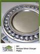 DIY: How To Make Antique Silver Charger Plates [OV]