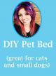 DIY Pet Bed (small dogs and cats) [OV]