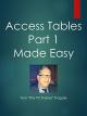 Access Tables Part 1 Made Easy [OV]