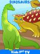 Dinosaurs - Dinosaurs Names and Sounds - Fun Dinosaurs Puzzles Video For Kids [OV]