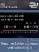 Negative Zahlen addieren und subtrahieren - Schulfilm Mathematik