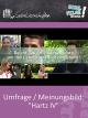 Umfrage / Meinungsbild: "Hartz IV" - Schulfilm Sozialwissenschaften