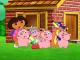Dora und die drei kleinen Schweinchen