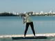 Utthita Ardha Chandrasana to Ardha Parvottanasana Sequence