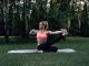 Krounchasana to Agnistambhasana Sequence