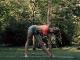 Ardha Chandrasana to Karnapidasana Sequence