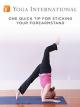 One Quick Tip for Sticking Your Forearmstand [OV]