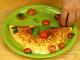 Clip: Omelette with Basil Tomatoes
