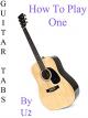 How To Play "One" By U2 - Guitar Tabs [OV]