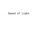 Speed of Light [OV]