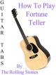 How To Play "Fortune Teller" By The Rolling Stones - Guitar Tabs [OV]